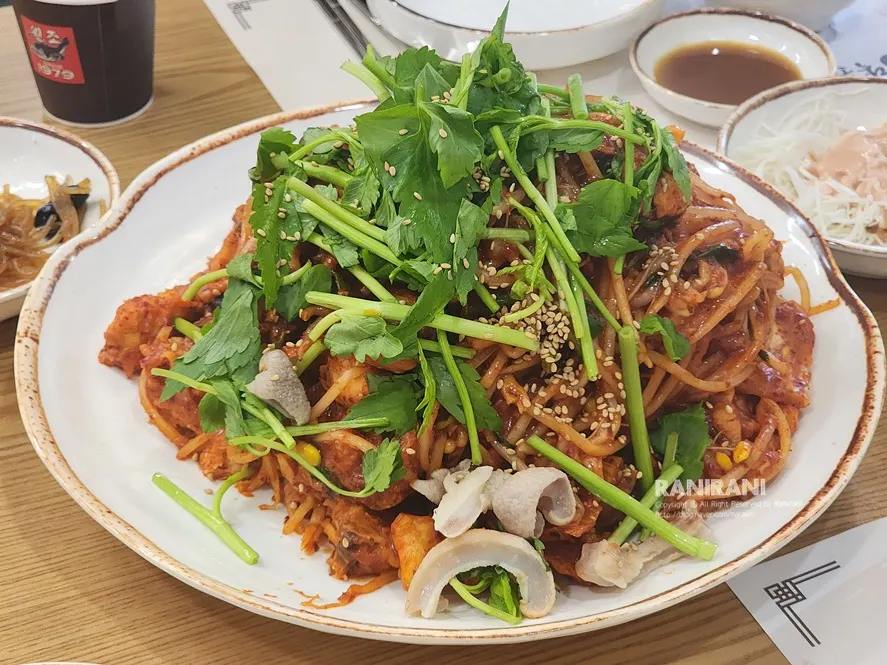 똑순이아구찜 잠실 직영점 아구찜 한 상