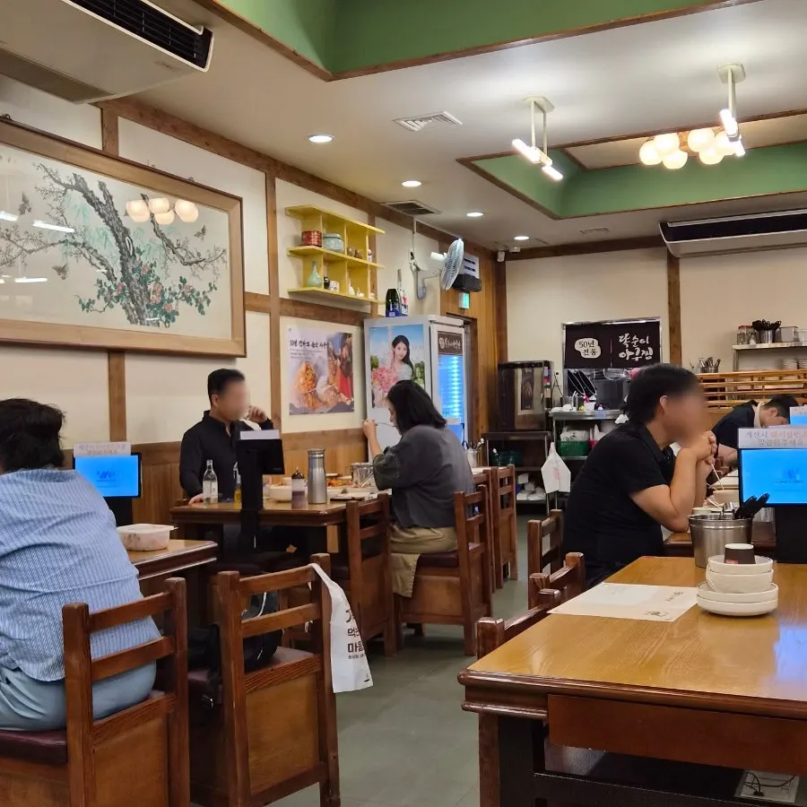 똑순이아구찜 잠실직영점 매장 입구