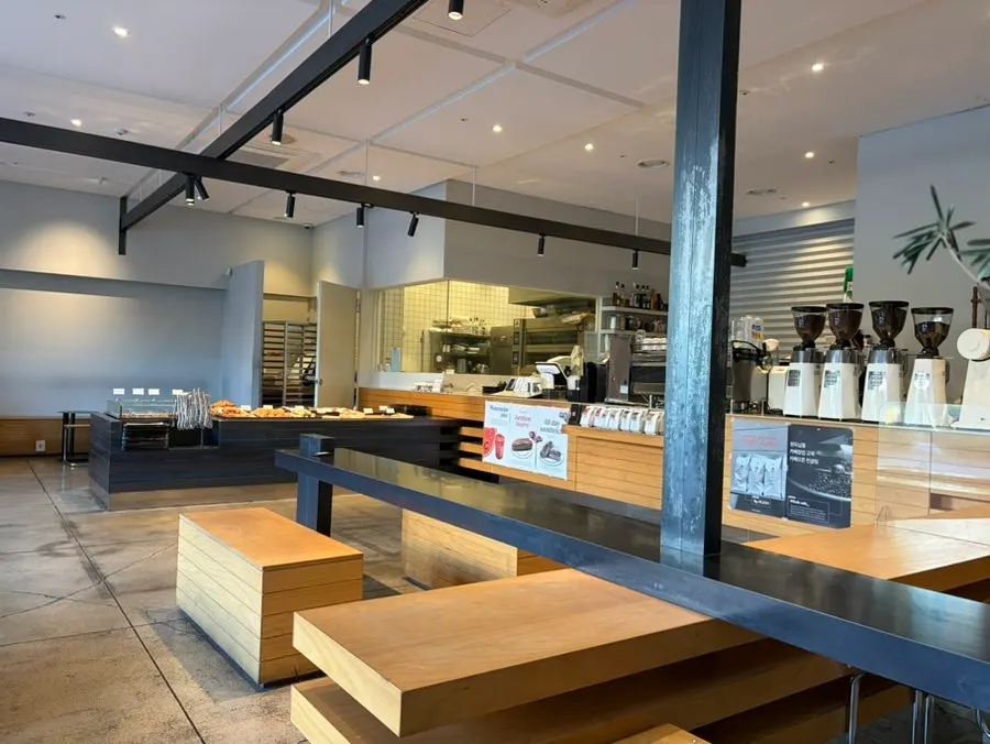 Wood-and-black interior combination at Degree Gojan Branch