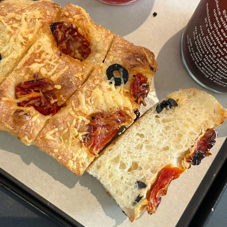 Degree's chocolate baguette filled with chocolate jam