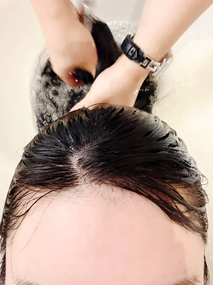 Collagen ampoule clinic proceeding step by step
