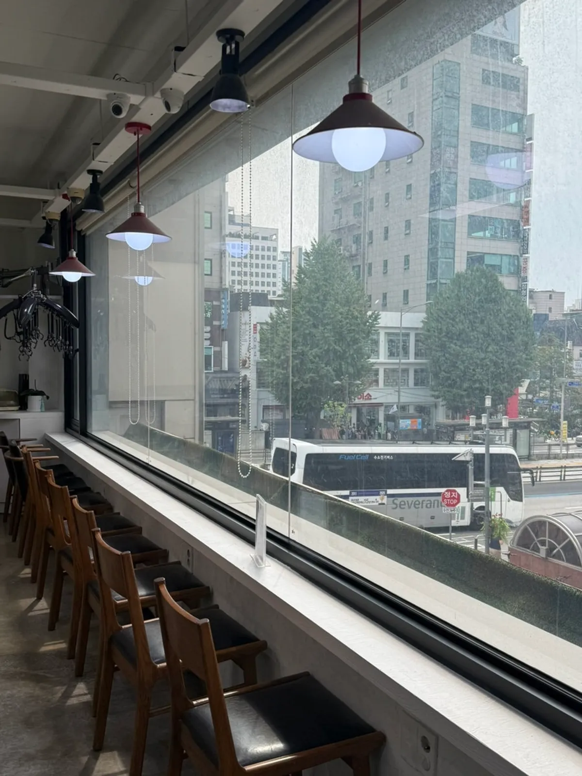 Interior view of Demon Hair Sinchon Branch salon