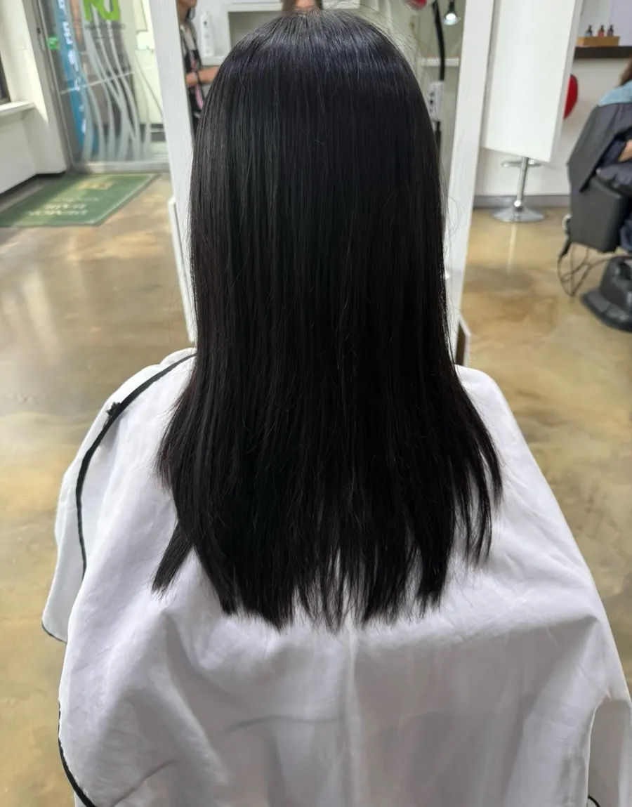 Hair condition before the cut consultation