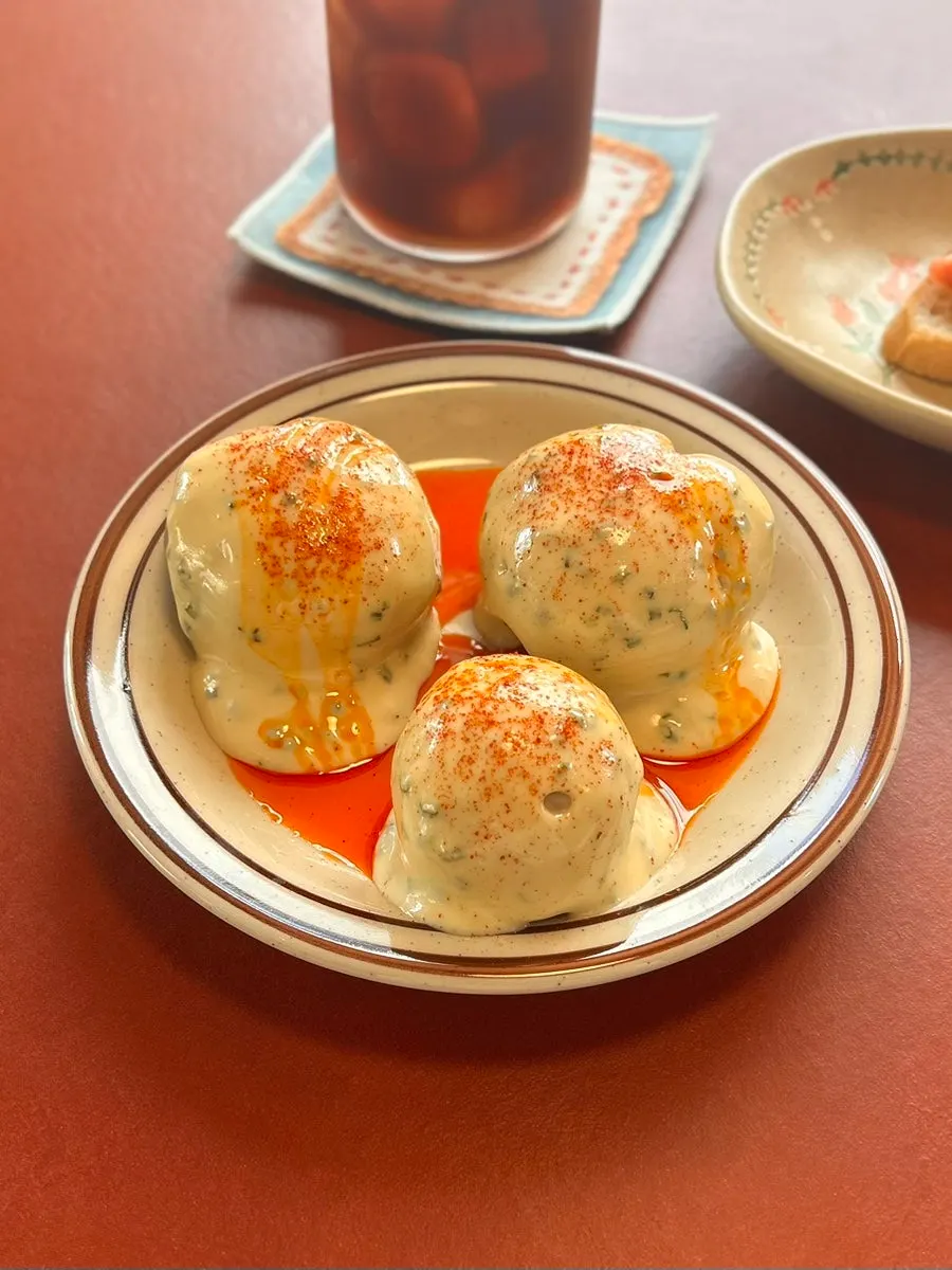 Dento's aioli potatoes