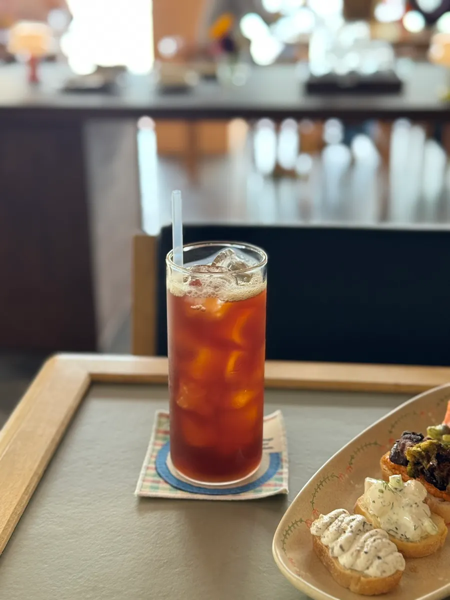 A cup of Dento's iced drip coffee