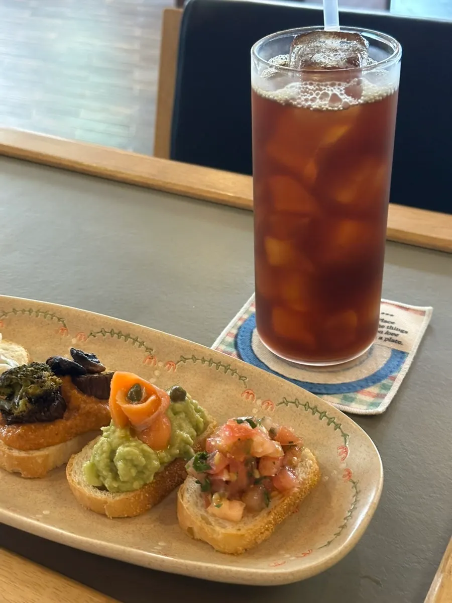 A cup of Dento's iced drip coffee