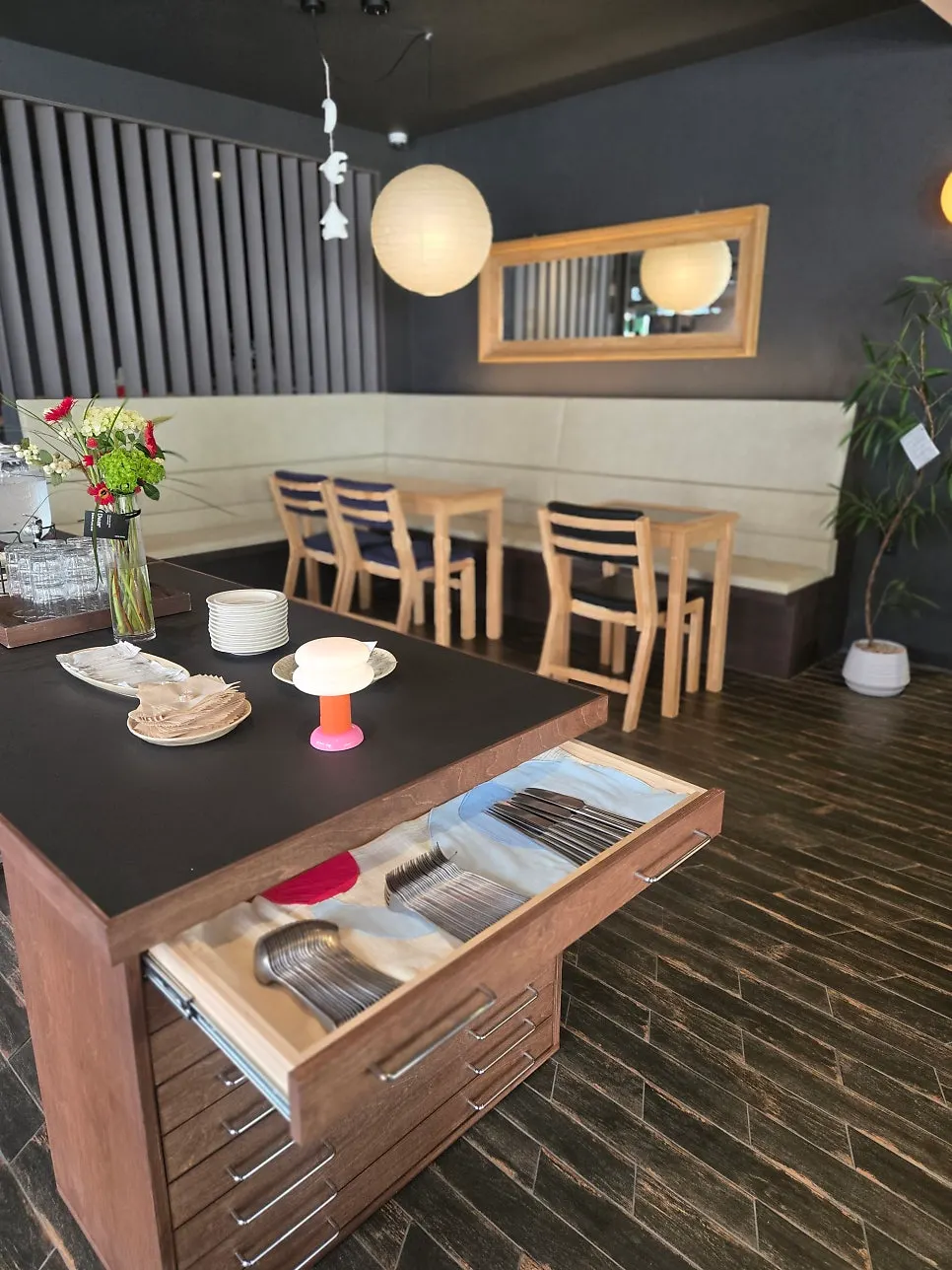 Interior and furniture at Dento