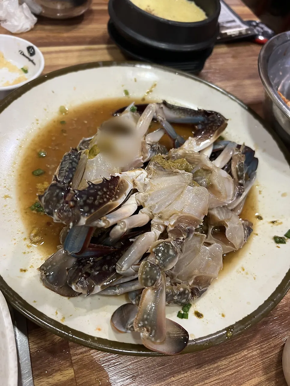 기본 반찬으로 나온 계란찜