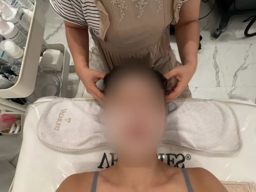 Treatment process tailored to skin condition after cleansing