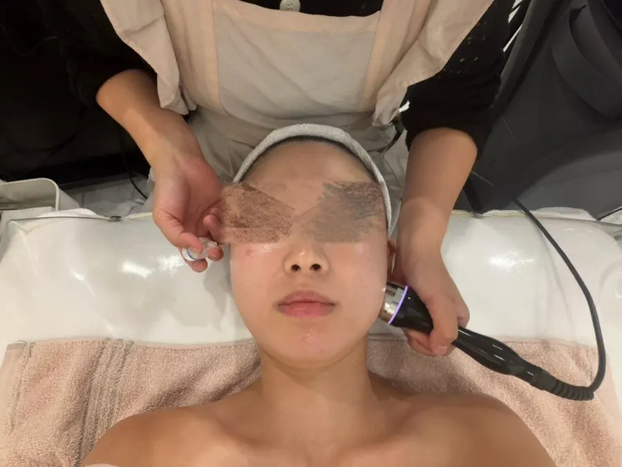 간단 압출 뒤 진정팩 관리 과정