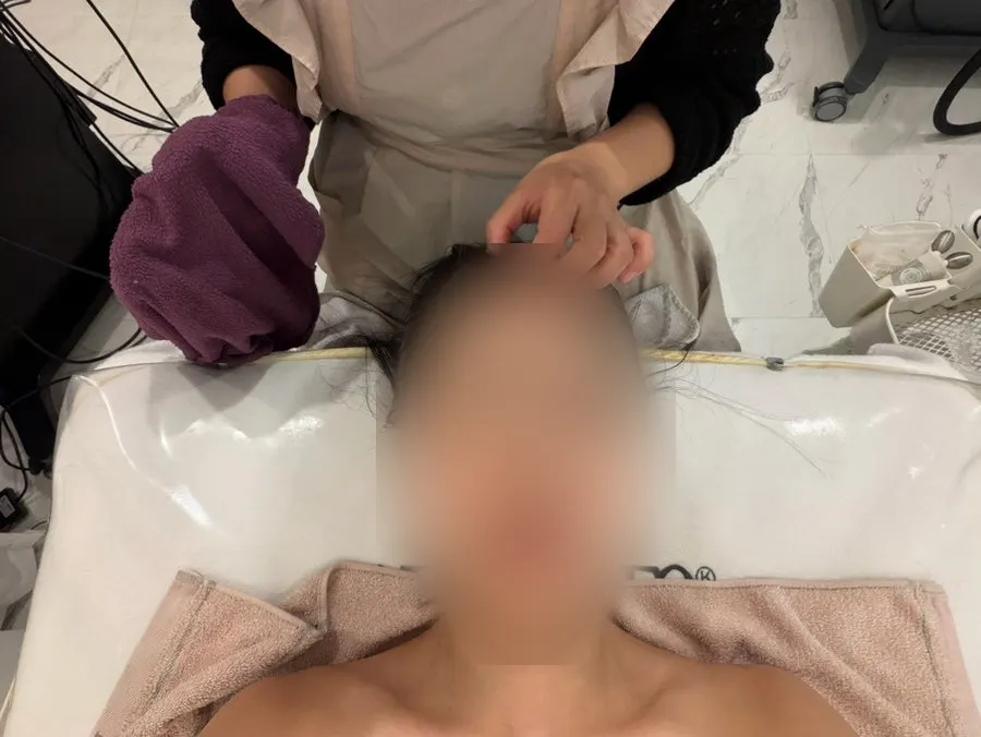 Esthetic visit after soothing care