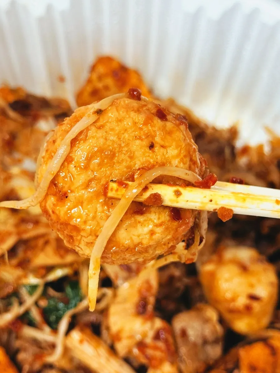 Stir-fried mala xiang guo ingredients