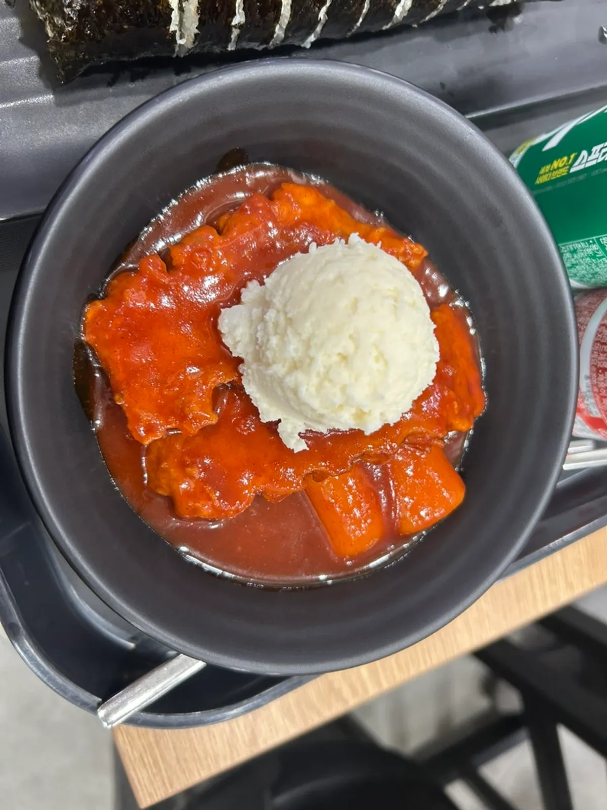 덕자네방앗간 통가래떡 떡볶이 한 그릇
