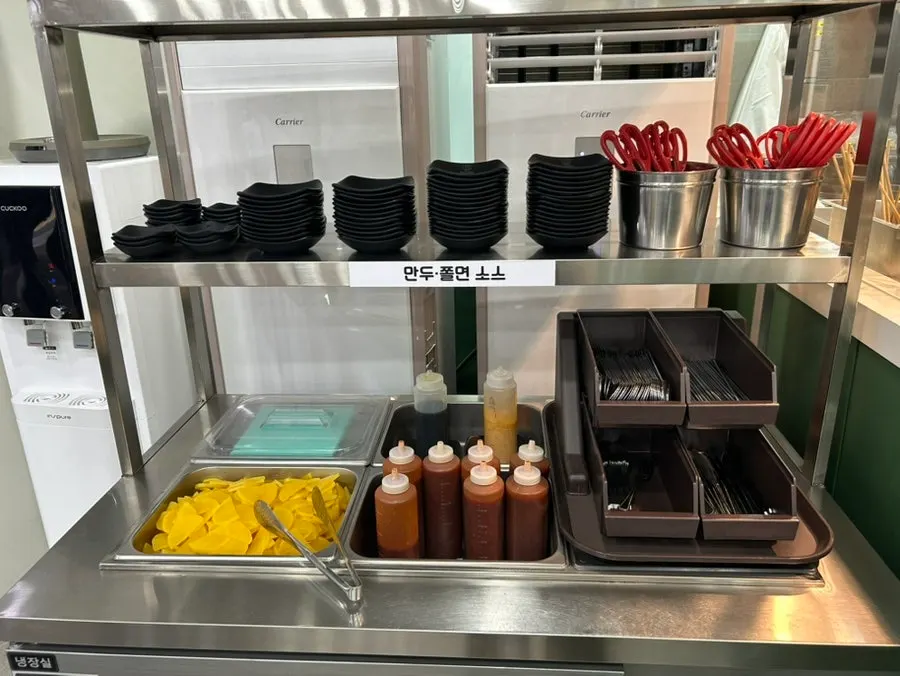통가래떡이 보이는 떡볶이 비주얼