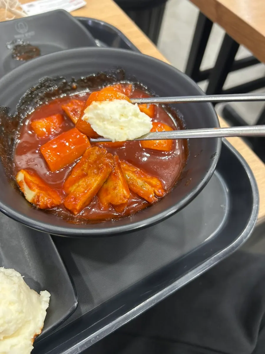 덕자네방앗간 분식 한 상 마무리 사진