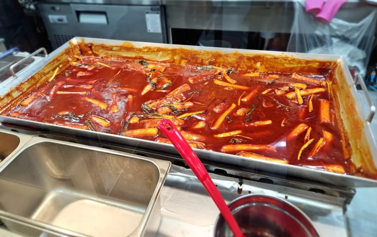 덕자네방앗간 가래떡 떡볶이 한 그릇
