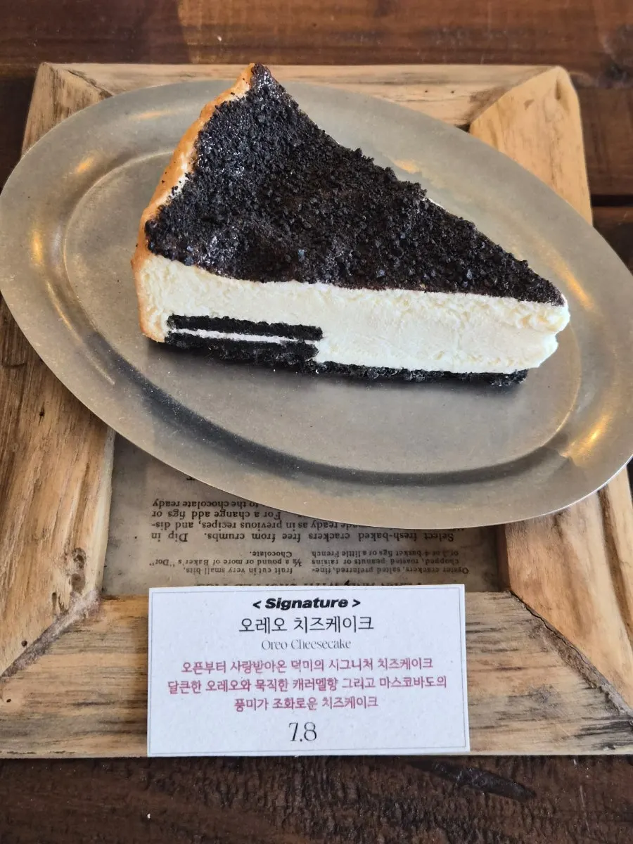 Colorful dessert display
