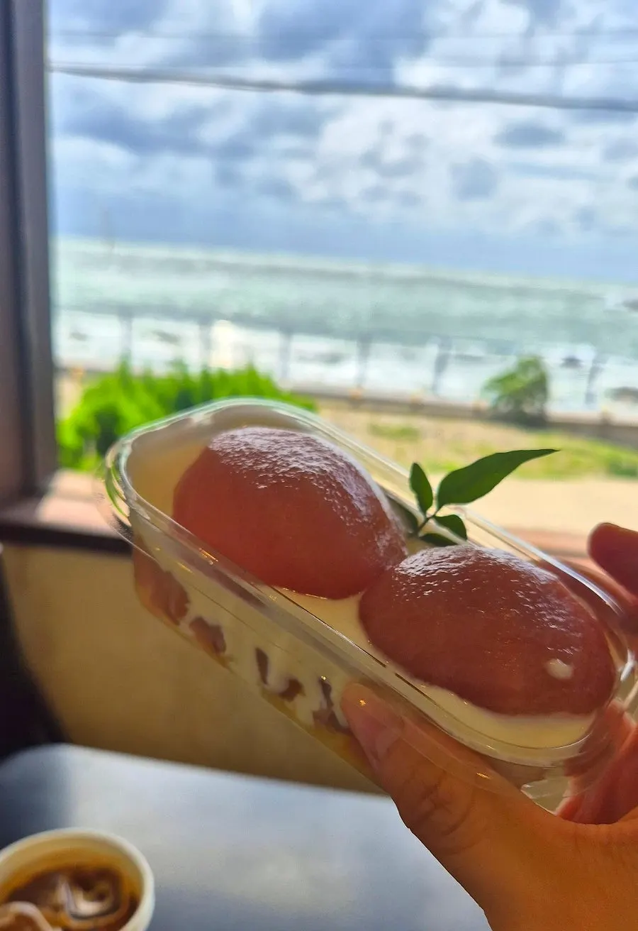 오레오 치즈케이크 한 조각