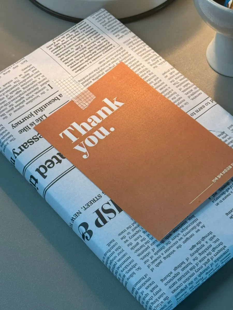 Beautifully packaged book contents