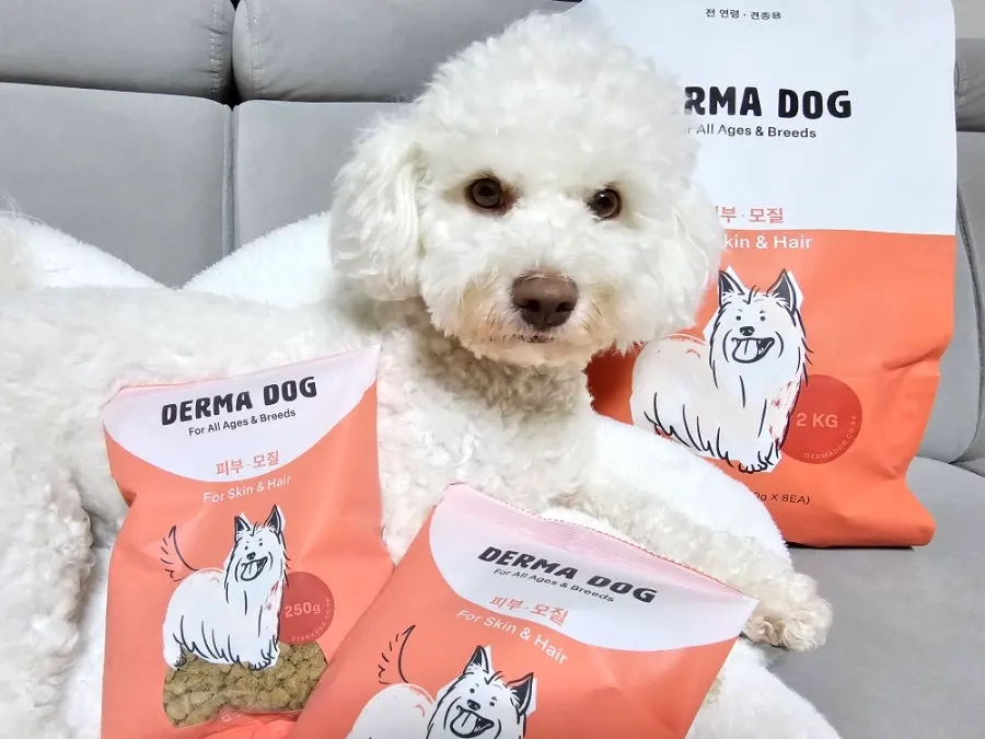 Dermadog dog food for allergies product information