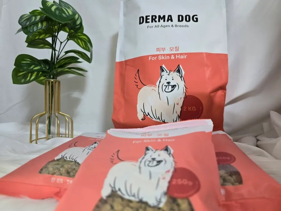 Dermadog food with holistic ingredients