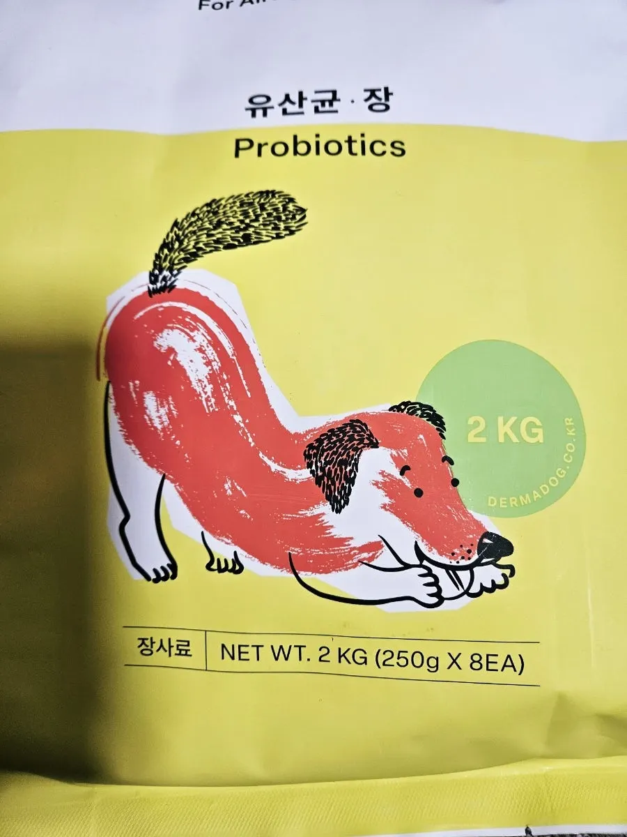 Dermadog probiotic dog food order contents