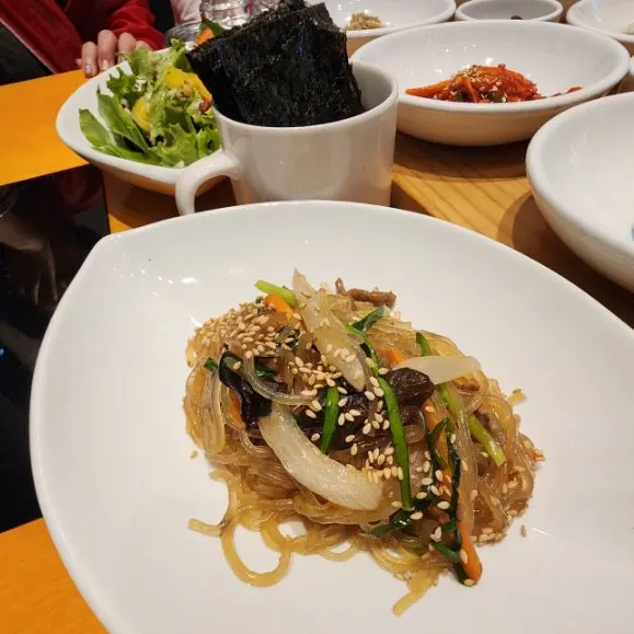 Plate of flaked grilled mackerel