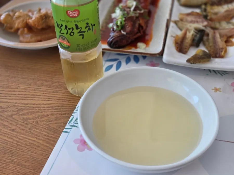 발라져 나온 들밥애 보리굴비