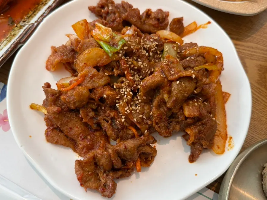 들밥애 4인 상차림 테이블
