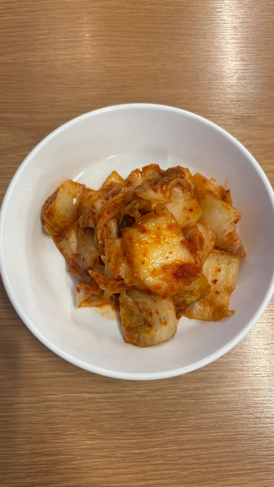 등촌샤브칼국수 상암점 생김치 스타일 기본 김치