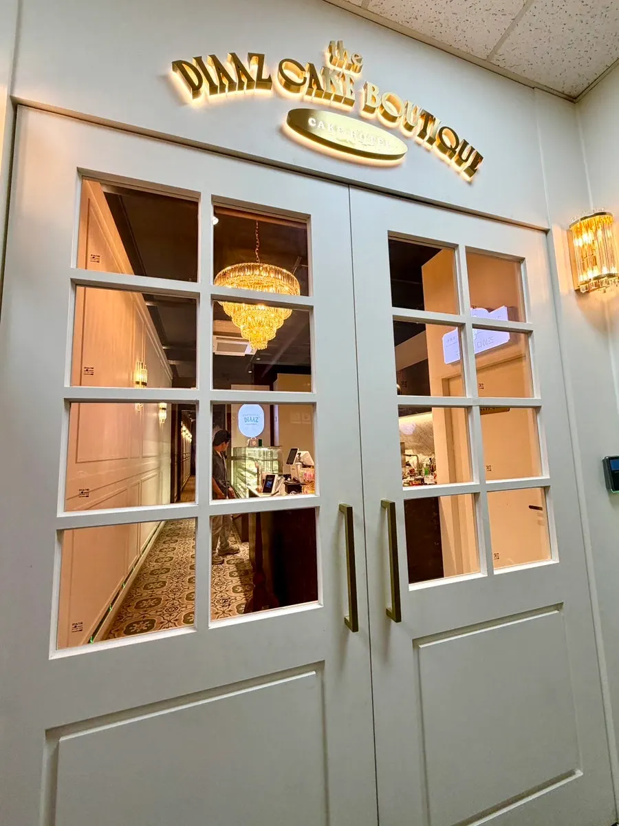 Diaz Cake Boutique newly opened on the 2nd floor of the same building