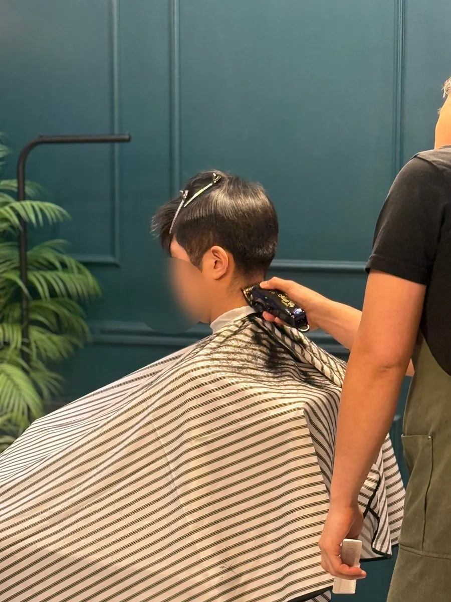 Side profile after thinning