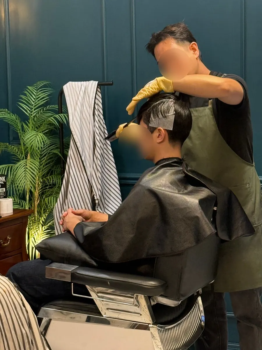 Applying down perm solution with precise sectioning