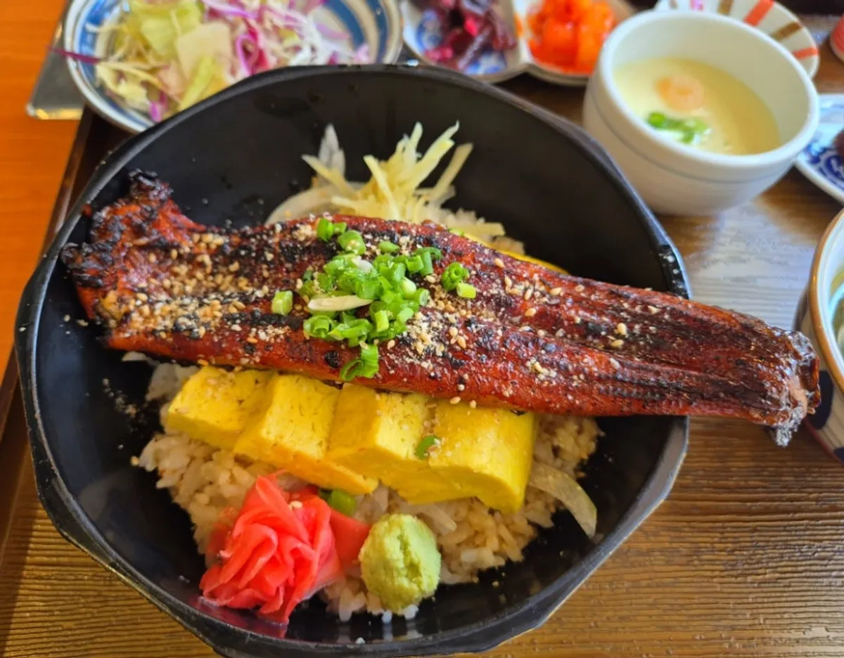 Signature eel rice bowl photo at Ryeok Minmul Jangeogui Jeonmunjeom