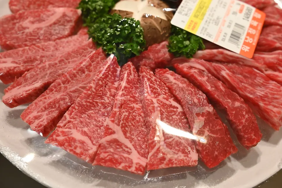 504 g assorted special-cut Korean beef