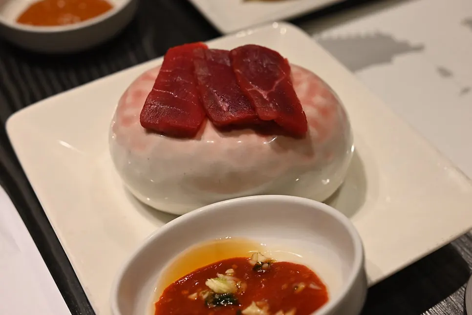 Assorted Korean beef with varied textures and flavors