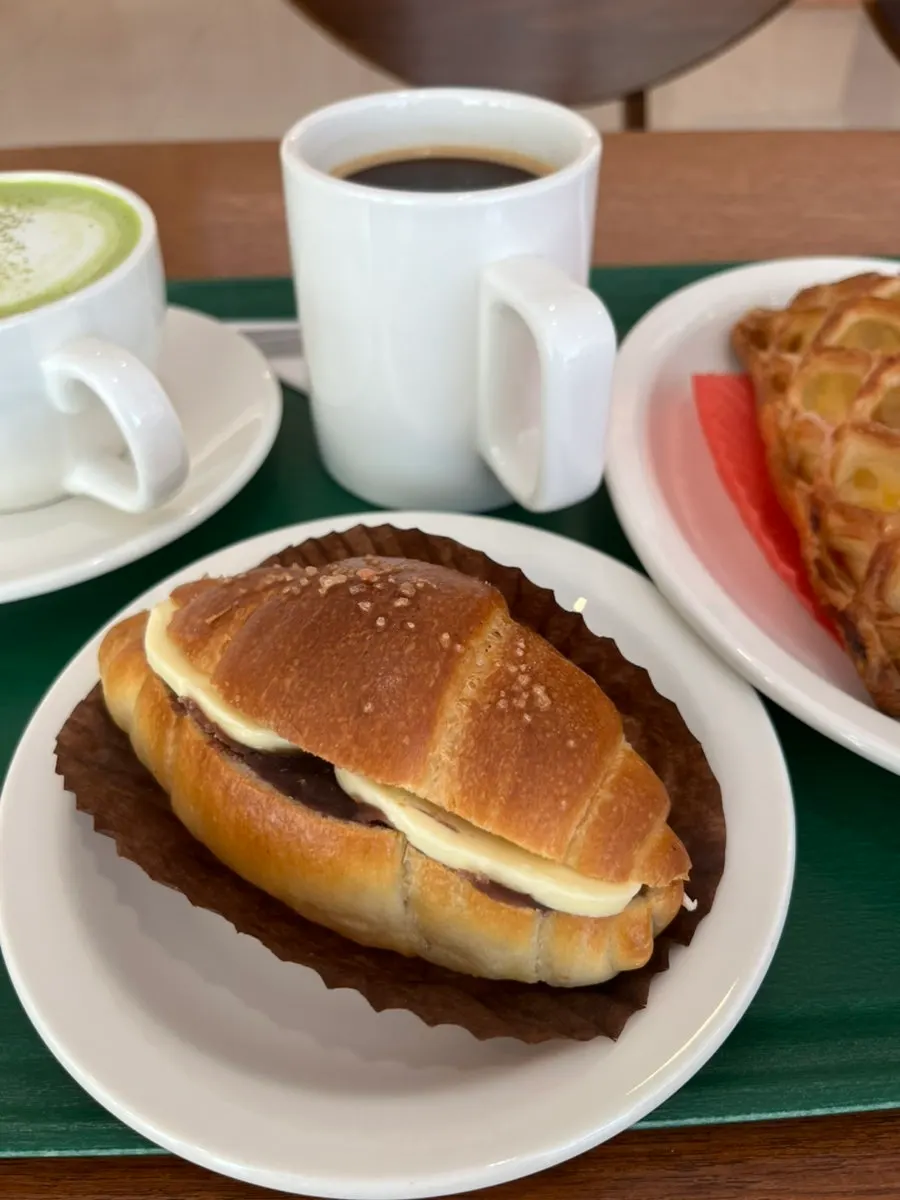Dobana's red bean butter salt bread