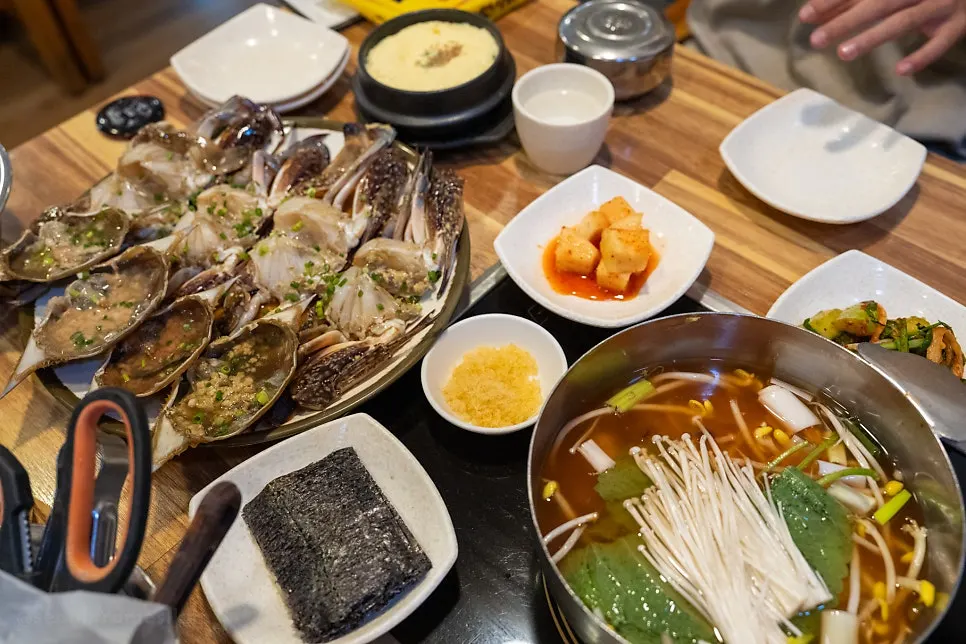 세트에 포함된 계란찜