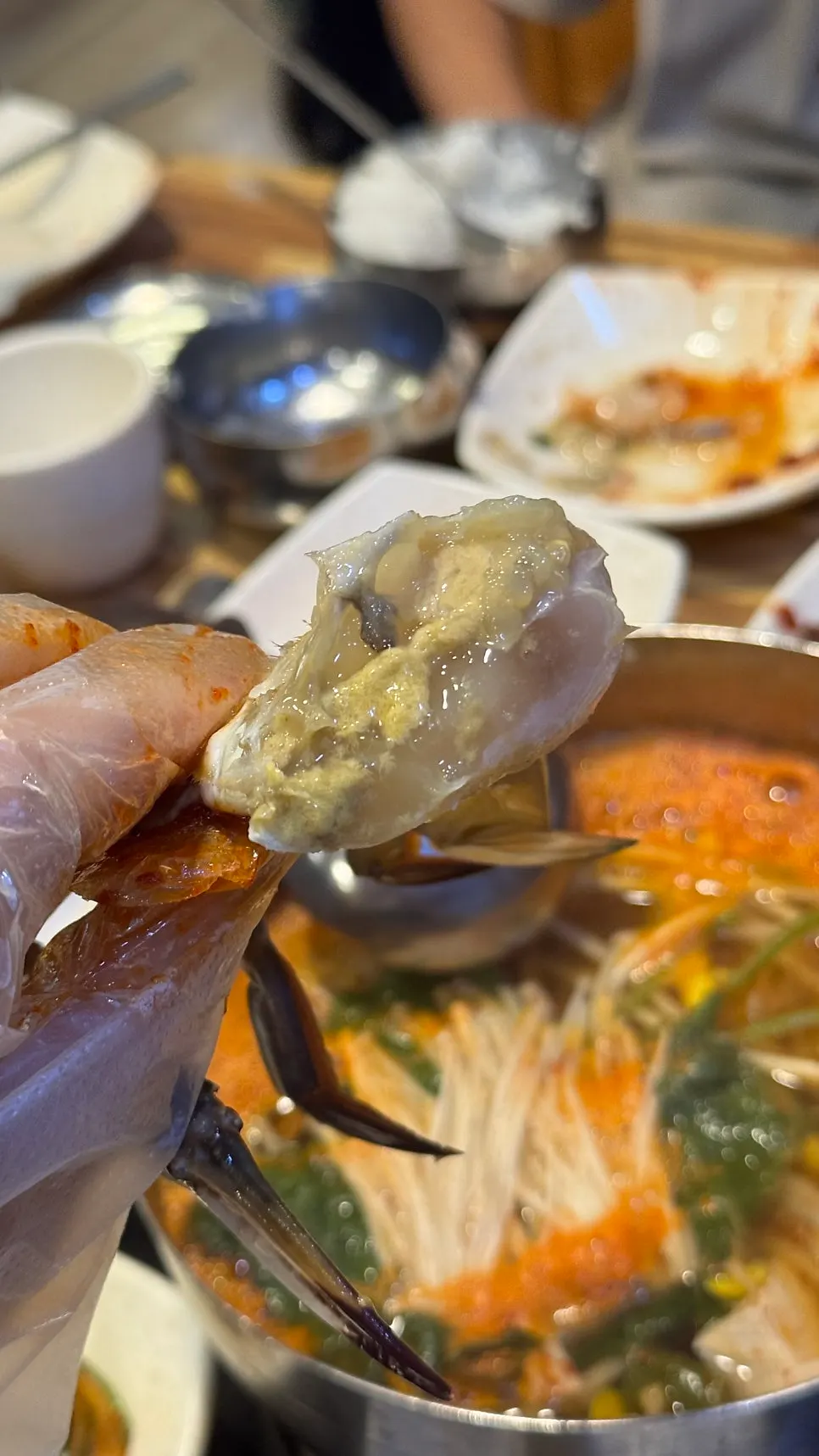 살이 꽉 찬 더더간장게장의 간장게장