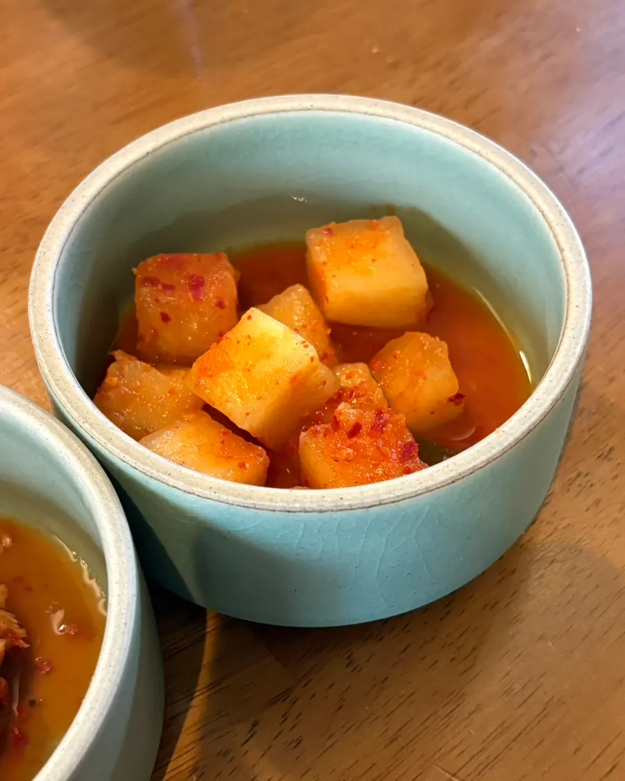 Doonjeong's kkakdugi, fermented just right