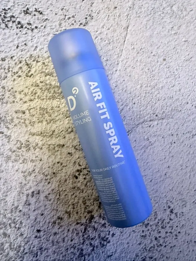 Hair spray image highlighting its lightweight texture