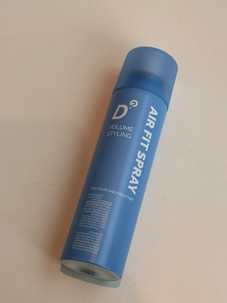 Hair spray for pomade styles