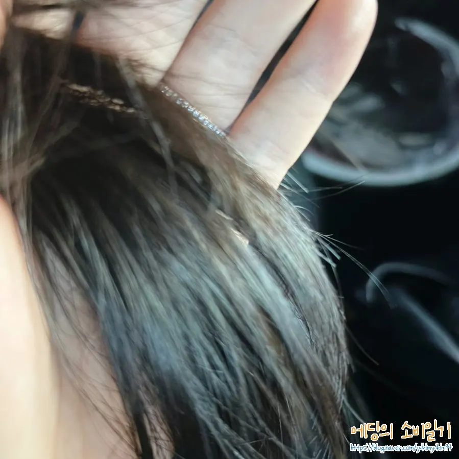마른 머리에 바르는 스타일링 에센스