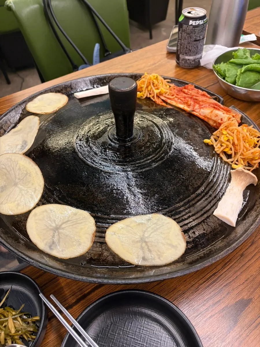 커플세트에 포함된 고기와 계란찜
