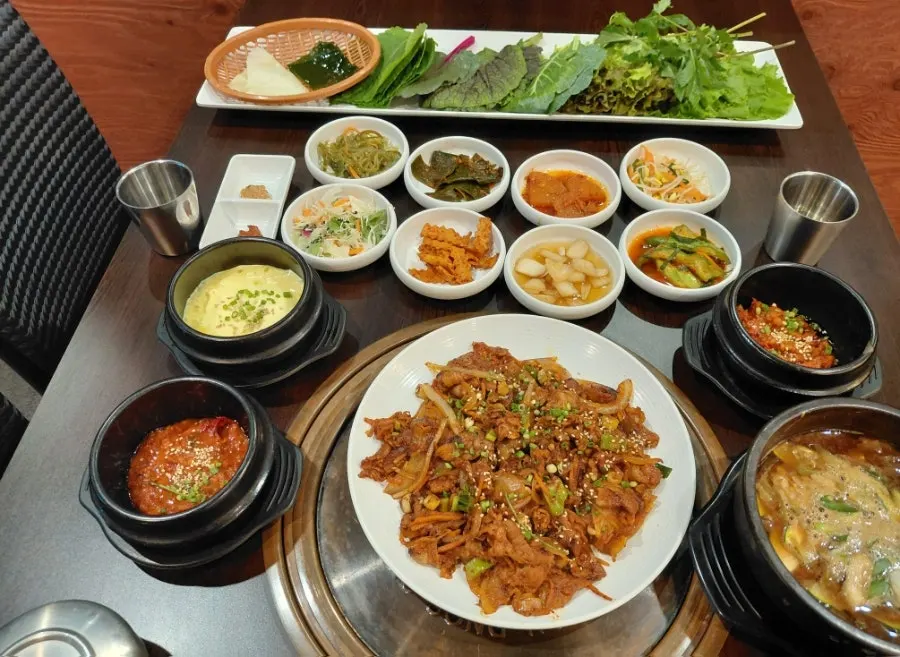 돌쇠제육쌈밥 주문 화면