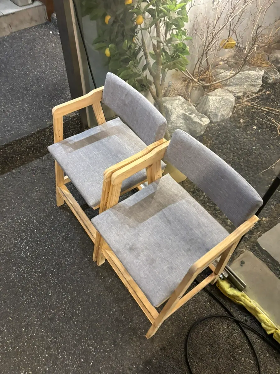 Baby chair provided for family guests