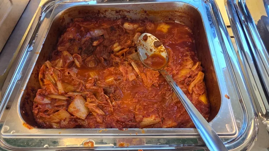 동암떡갈비 밑반찬 클로즈업