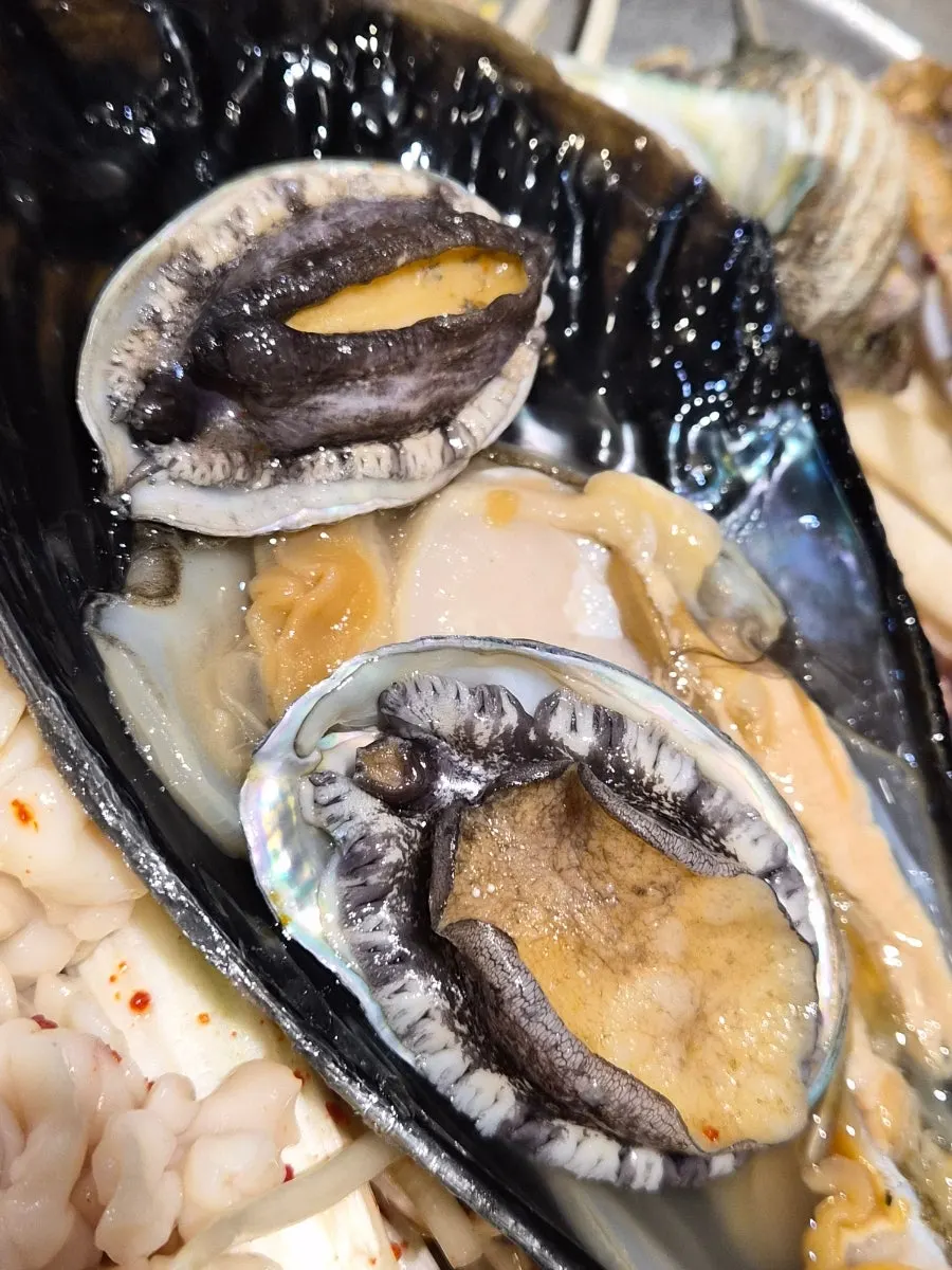 Seafood stew packed with large seafood