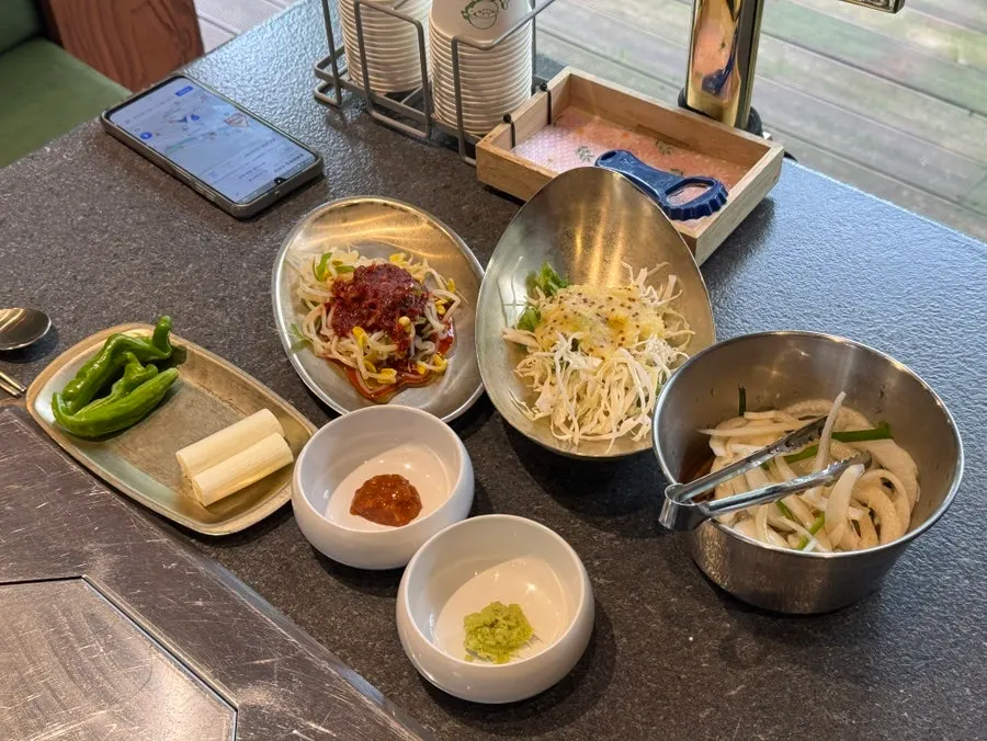 Guide to how meat ordering works at Dongbaek Hanokjip