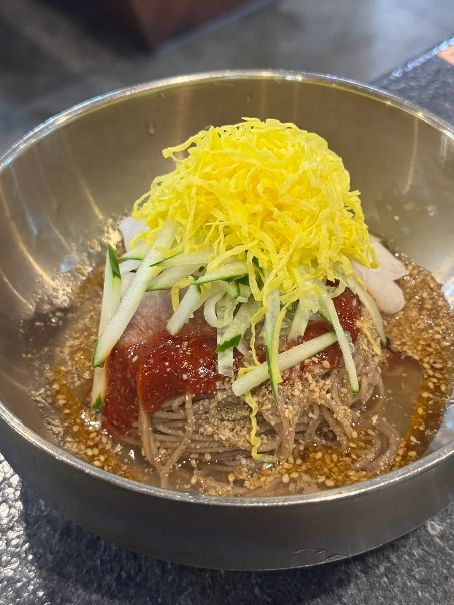 리뷰 이벤트로 받은 비빔냉면